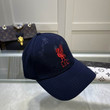 Liverpool FC Baseball Hat In Dark Blue