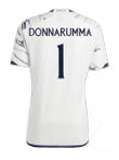 Gianluigi Donnarumma 1 Italy National Team 2023-24 Away Jersey - White