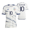Giacomo Raspadori 10 Italy National Team 2023-24 Away Men Jersey - White