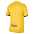Raphinha 22 Barcelona 2022/23 Fourth Breathe Stadium Men Jersey - Yellow