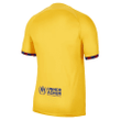 Barcelona 2022/23 Fourth Breathe Stadium Custom 00 Men Jersey - Yellow