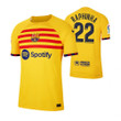 Raphinha 22 Barcelona 2022/23 Fourth Breathe Stadium Men Jersey - Yellow