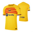 Barcelona 2022/23 Fourth Breathe Stadium Men Jersey - Yellow