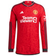 Raphael Varane 19 Manchester United 2023-24 Home Men Jersey - Long Sleeve