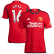 Amad Diallo 16 Manchester United 2023-24 Home Men Jersey - Red