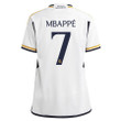 Kylian Mbappé 7 Real Madrid 2023-24 Youth Home Jersey - White
