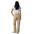 Low Waist Beige Cargo Jeans with 00s-Inspired Fit