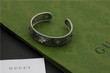 Gucci Flower And Interlocking G Cuff Bracelet In Silver And Green