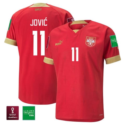 serbia 2022 world cup jersey