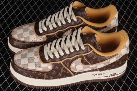 Louis Vuitton x Nike Air Force 1 Virgil Abloh Shoes Sneakers