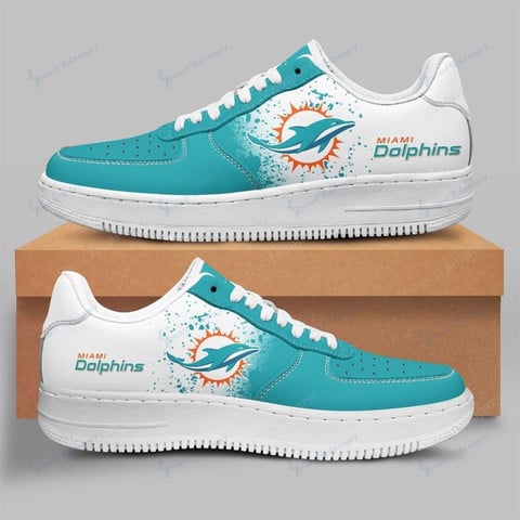 Miami Dolphins American Football Air Force 1 Shoes - Praise To Heaven
