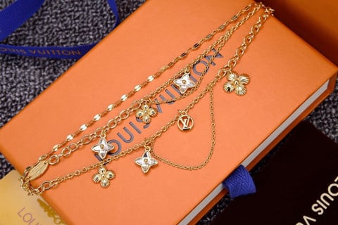 Louis Vuitton Blooming Strass Bracelet - Gold-Plated Charm, Bracelets -  LOU636156