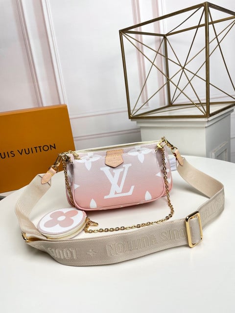 Louis Vuitton Multi Pochette Accessories By The Pool Blue in 2023