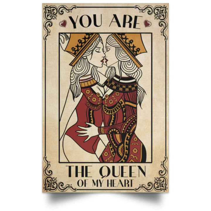 Housewares Lesbian Queen Of My Heart Lesbian Queen Of My Heart Poster