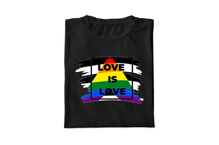 Apparel Love is Love Shirt, LGBQT Pride Shirt Hoodie AP187