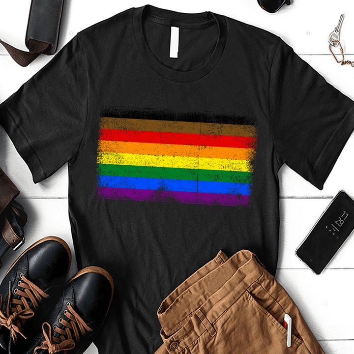 Pride Flag T-Shirt, Pride Shirt, LGBT Pride Shirt Hoodie AP184