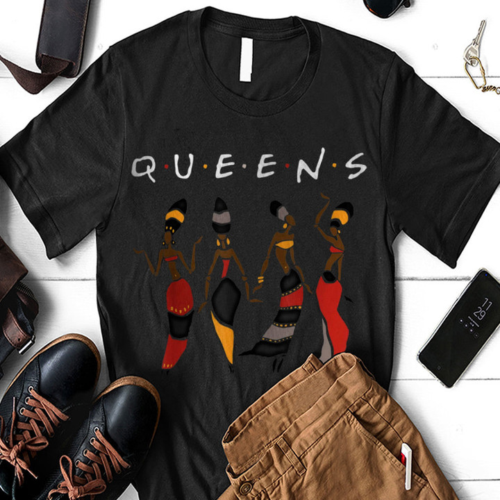 Queens Melanin Black Women Shirt Hoodie AP131