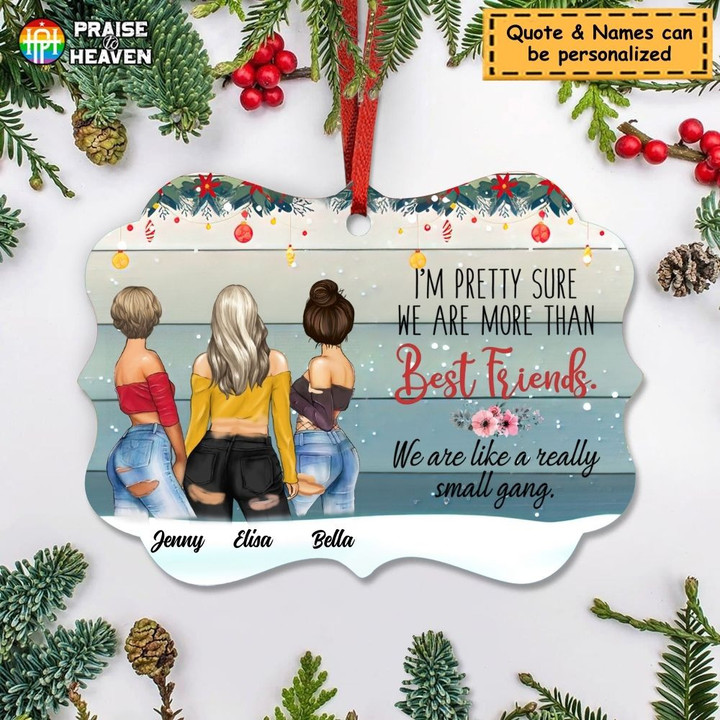 You Will Always Be My Best Friends Personalized Ornament OR0101