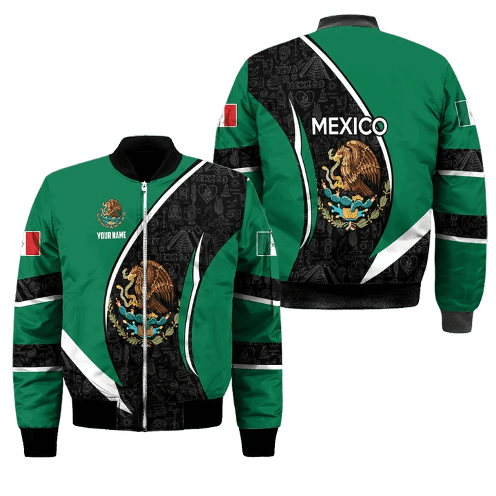 Mexico Football World Cup 2022 Bomber Jacket Super Eagle Green/Black