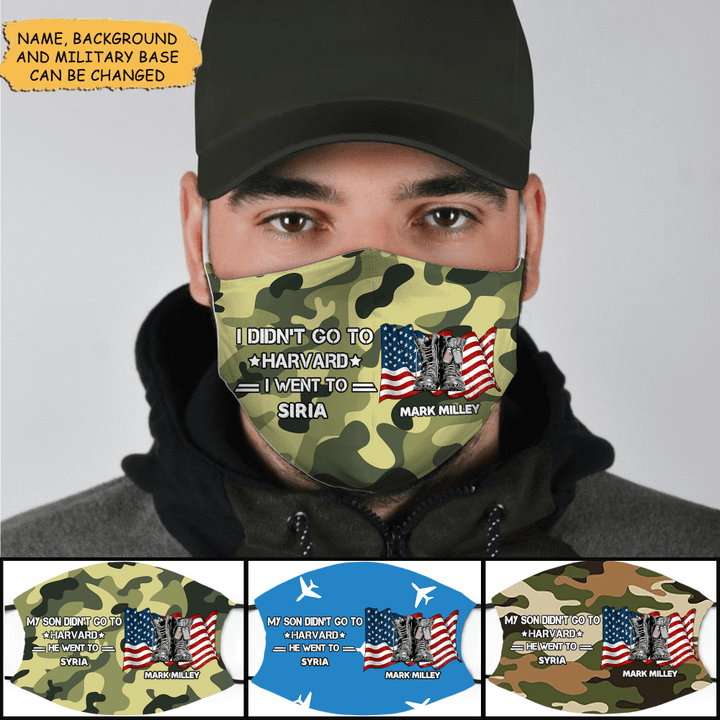 Personalized Veteran Mask FM012