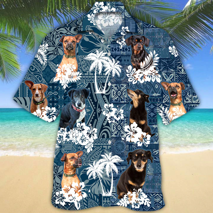 Chiweenie Hawaiian Shirt