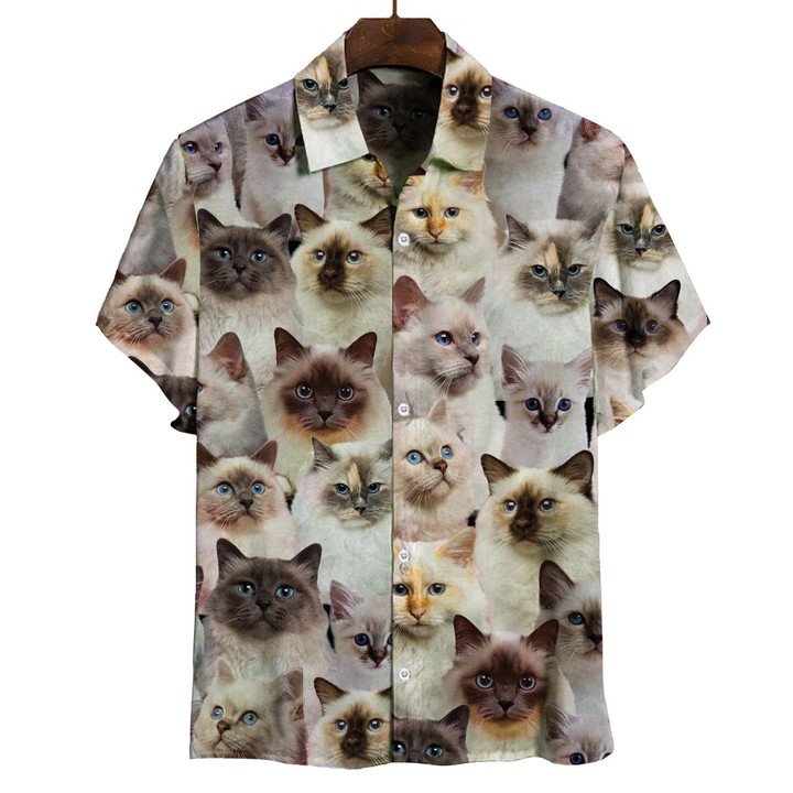 Birman Cats - You Will Have A Bunch Of Dogs Hawaiian Shirt