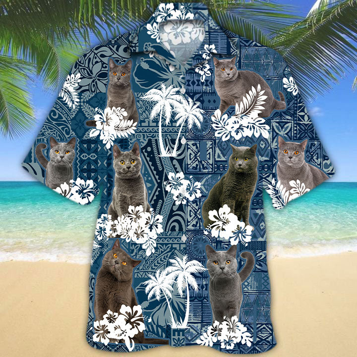 Chartreux Hawaiian Shirt