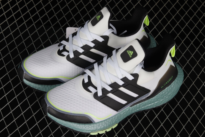 Adidas Ultraboost 21 COLD.RDY White Signal Green Shoes Sneakers