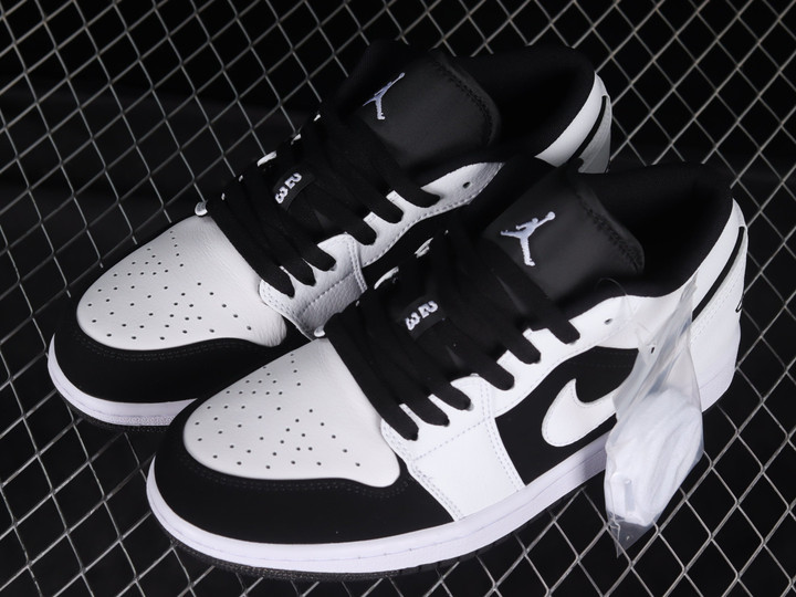 Nike Air Jordan 1 Low White Black Shoes Sneakers