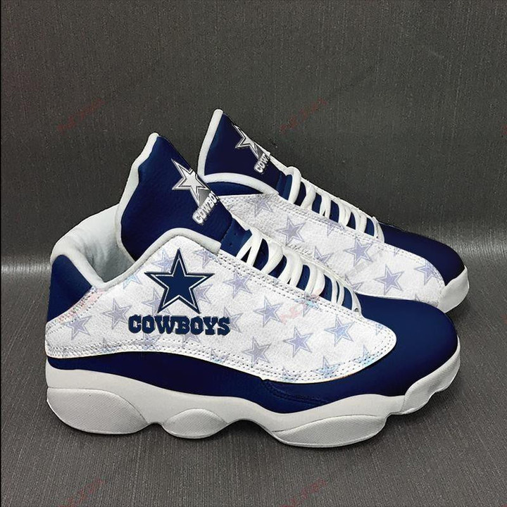 Dallas Football Team Star Pattern Air Jordan 13 Sneakers Shoes