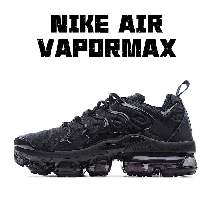 Nike Air Vapormax Plus Triple Black Sneakers Shoes