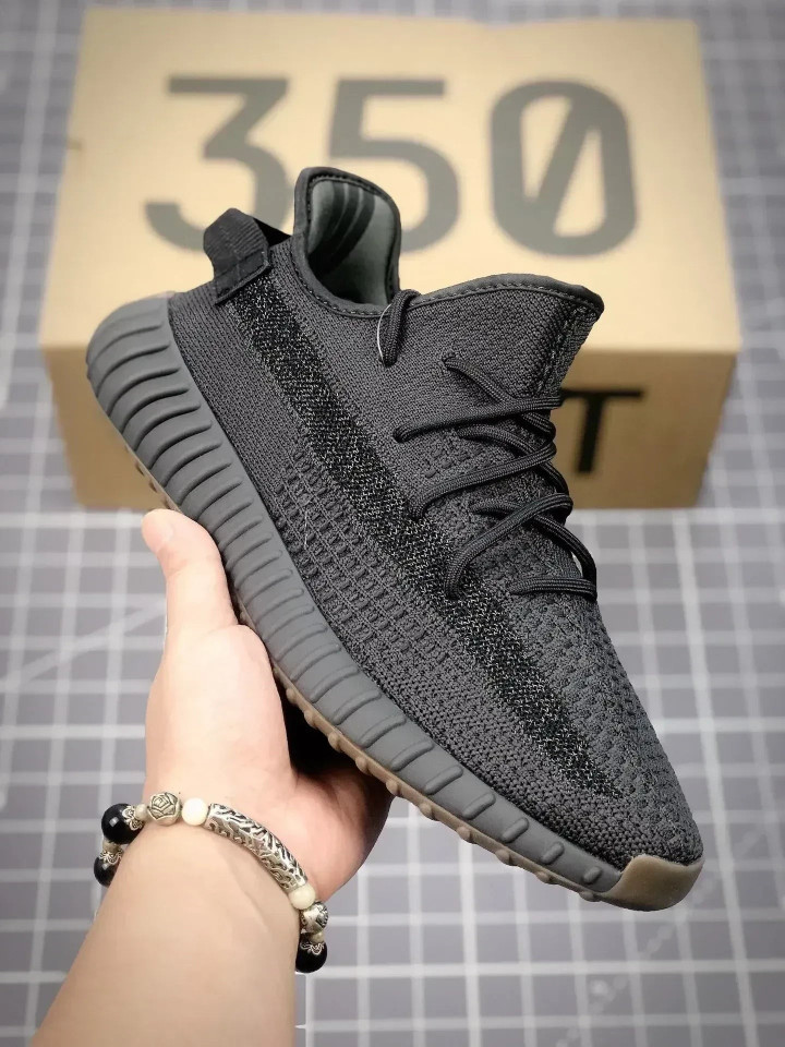 Adidas Yeezy Boost 350 V2 Black Sneakers Shoes