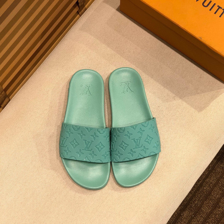 Louis Vuitton Waterfront Mule In Turquoise