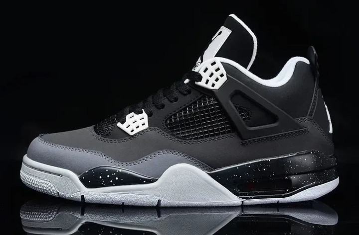 Nike Air Jordan 4 Retro Oreo Black White Sneakers Shoes