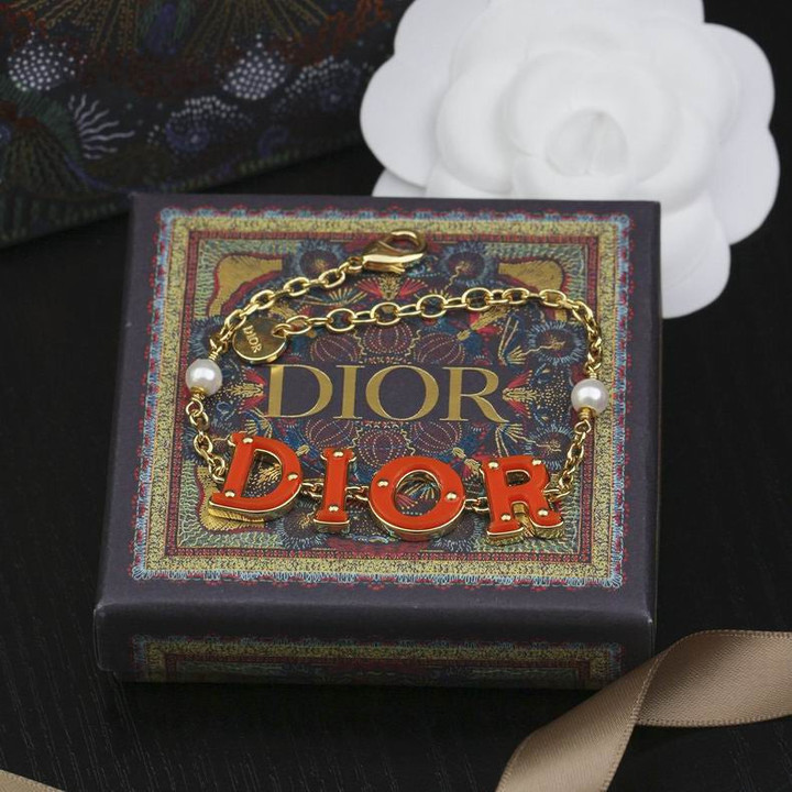 Dior Revolution Bracelet With White Resin Pearl