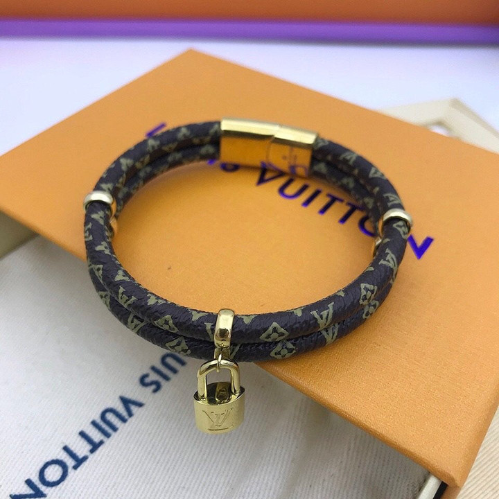 Louis Vuitton Bracelet Keep It Twice In Yellow Gold
