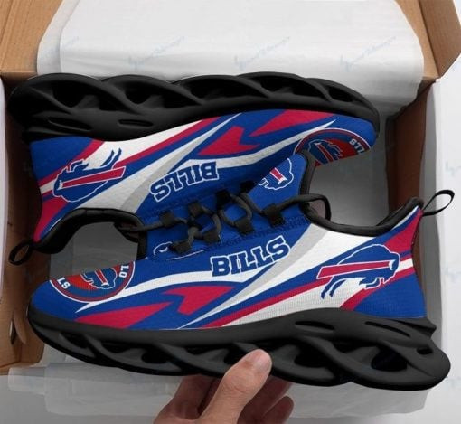 Buff. Bill Logo Blue 3D Max Soul Sneaker Shoes