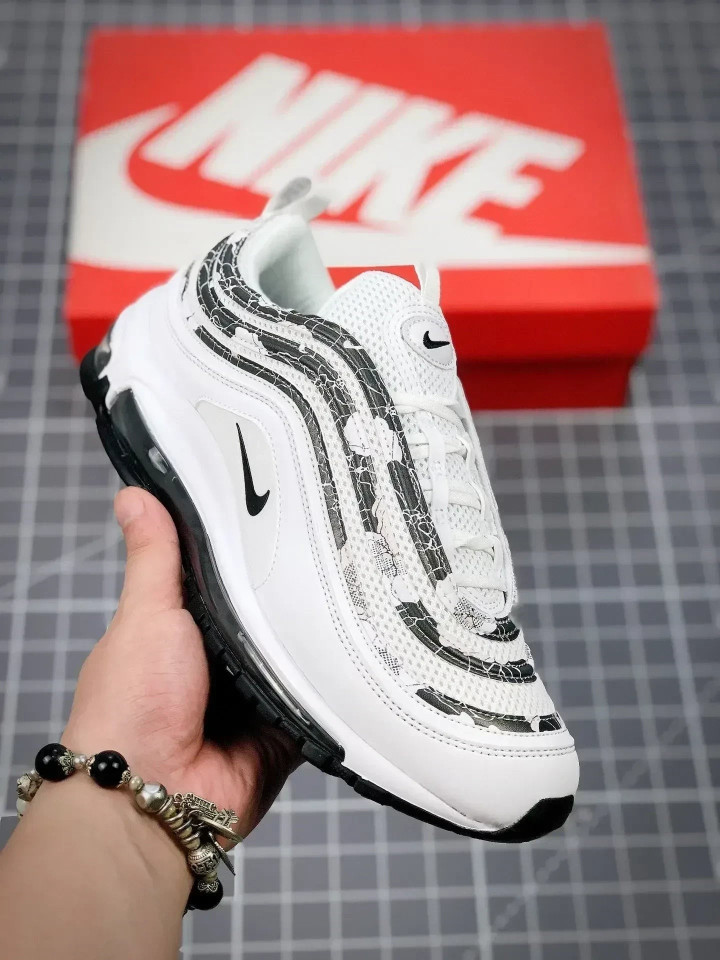 Nike Air Max 97 Floral White Sneakers Shoes