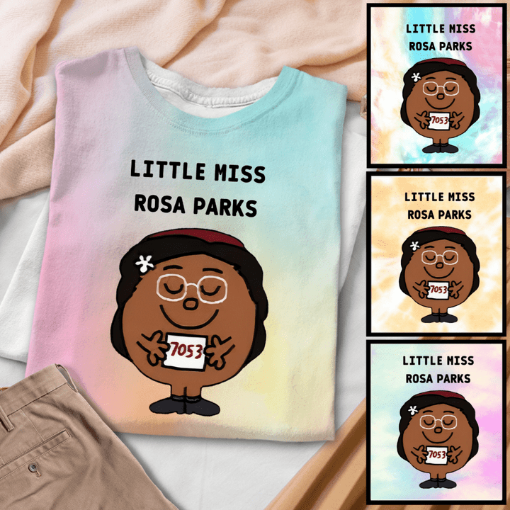 Little Miss Rosa Park Burg Tie Dye Shirt Hoodie AP584