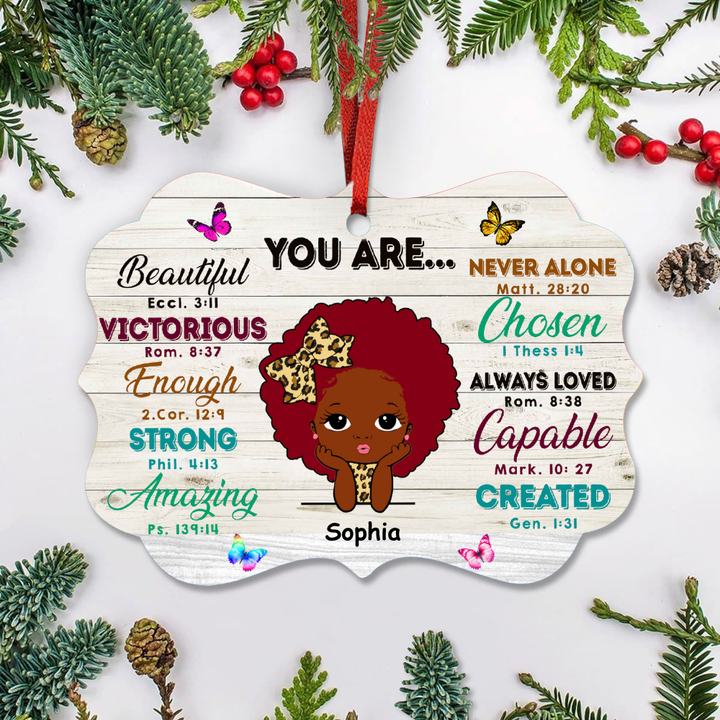 Baby You Are Beautiful, Victorious Ornament OR0093