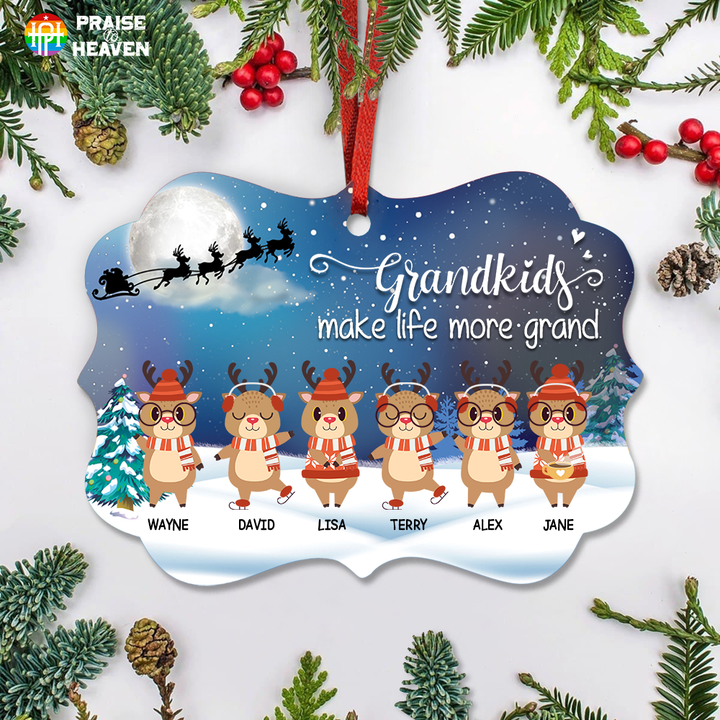 Life Is Better With Grandkids Personalized Ornament OR0084