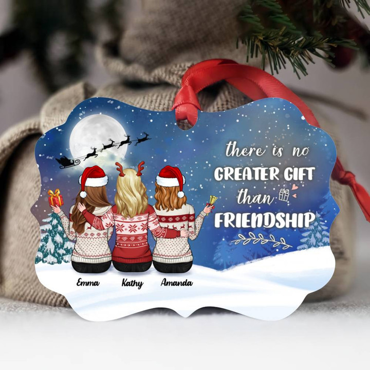 Merry Christmas Bestie - Personalized Ornament OR0030