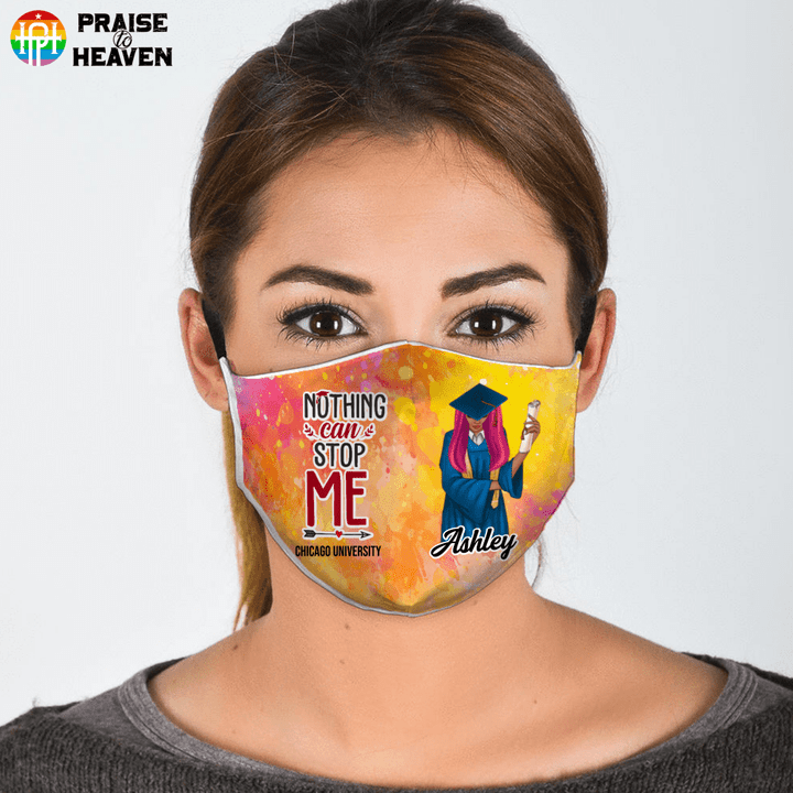 Nothing Can Stop Me Personalized Facecover FM036