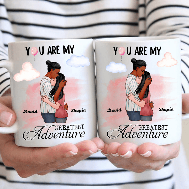 You Are My Greatest Adventure Personalized Mug DW014