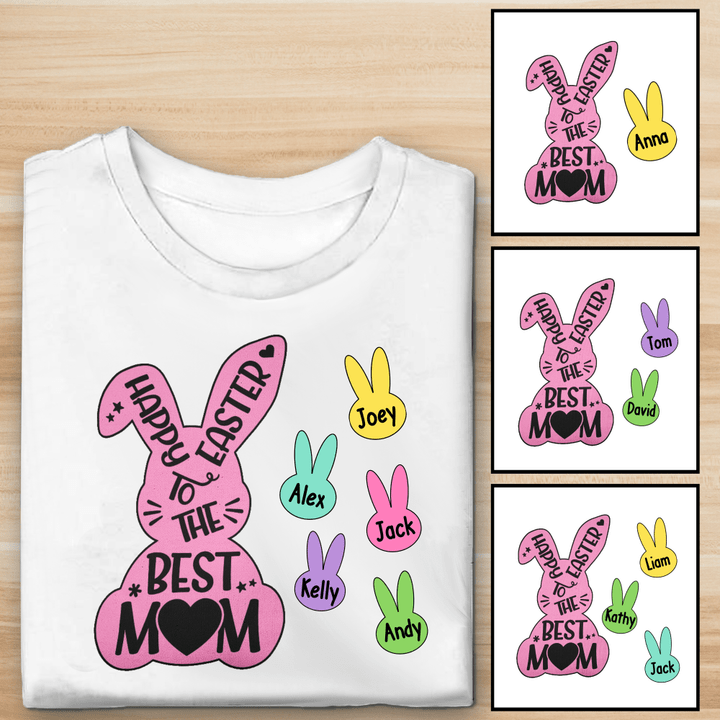 Best Mom Easter Personalized Shirt Sweatshirt Hoodie AP777