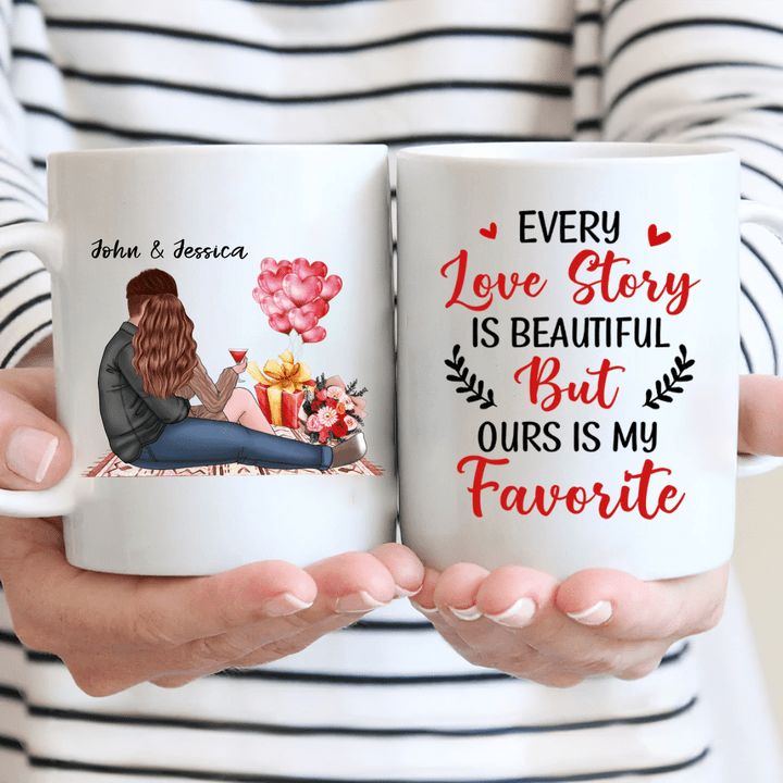 Couple - You Are My Every Thing Personalized Mug DW035