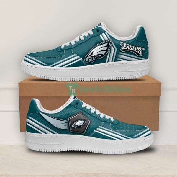 Phi. Eagle Logo And Striped Style Air Force 1 Shoes Sneaker