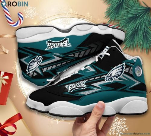 Phi. Eagle Logo And Letter Midnight Pattern Air Jordan 13 Shoes