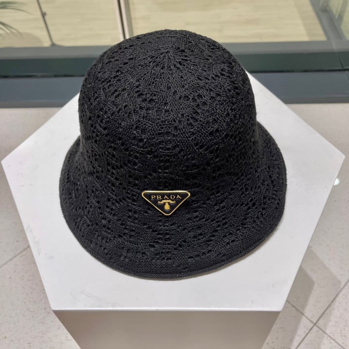 Prada Bucket Hat 2022 In Black