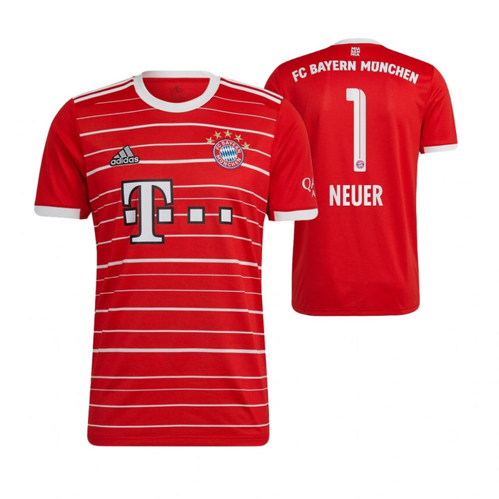 Manuel Neuer 1 FC Bayern Munich 2022/23 Home Men Jersey - Red
